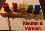 Houten speelgoed kinderen Educatief Kleuren & Vormen, Kinderen en Baby's, Speelgoed | Babyspeelgoed, Ophalen of Verzenden, Zo goed als nieuw