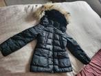 Moncler meisjesjas - Zwart met bontkraag - Maat 134 140 💫, Moncler, Meisje, Ophalen of Verzenden, Zo goed als nieuw