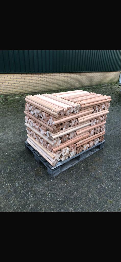 Meranti ronde stokken, Ophalen, 25 tot 50 mm, Overige typen, Nieuw