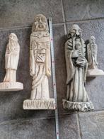 Albasten Chinese Monniken - Handwerk, Antiek en Kunst, Kunst | Beelden en Houtsnijwerken, Ophalen of Verzenden