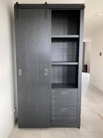 wandkast slide barn zwart VT-wonen, Ophalen, Met deur(en), 200 cm of meer, Zo goed als nieuw