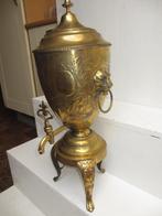 Antieke oud hollandse kraantjeskan messing 63cm 19e eeuws, Antiek en Kunst, Antiek | Koper en Brons, Ophalen of Verzenden