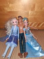 Disney Poppen Set: Elsa, cinderella& Ken, Ophalen, Gebruikt, Barbie