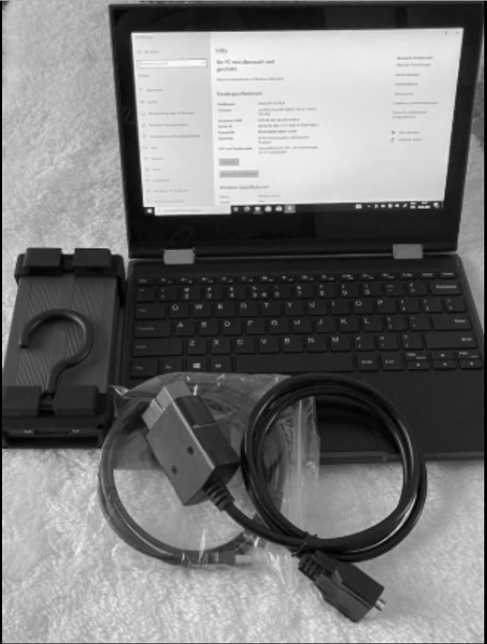 Professioneel diagnoseapparaat laptop/tablet met touchscreen, Auto diversen, Autogereedschap, Nieuw, Ophalen of Verzenden