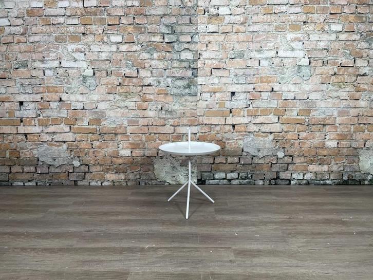 Hay DLM bij TheReSales, Huis en Inrichting, Tafels | Bijzettafels, Zo goed als nieuw, Rond, 45 tot 60 cm, Minder dan 55 cm, Metaal of Aluminium