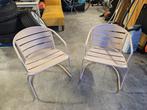 Terrasstoelen metaal, Tuin en Terras, Ophalen, Zo goed als nieuw, Metaal