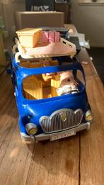 Sylvanian families bus met picknickmand, Ophalen of Verzenden, Zo goed als nieuw