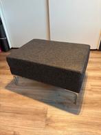 Voetenbank / Poef – Grijs/Blauw, Huis en Inrichting, Banken | Voetenbanken en Poefen, Ophalen, Minder dan 50 cm, Gebruikt, 50 tot 75 cm