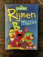 DVD Sesamstraat Rijmen muziek, Gebruikt, Ophalen of Verzenden