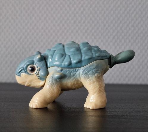 Jurassic World Happy Meal Ankylosaurus (Bumpy), Kinderen en Baby's, Speelgoed | Actiefiguren, Gebruikt, Verzenden