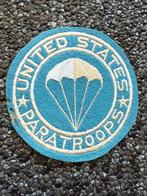 Originele Amerikaanse airborne patch uit WO2, US, Ophalen of Verzenden, Landmacht, Amerika