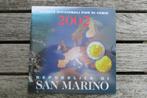Jaarset Euromunten San Marino 2002, Ophalen of Verzenden, San Marino, Overige waardes, Setje