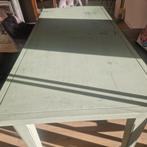 Houten Eettafel - Gebruikt, Gebruikt, Grenenhout, 100 tot 150 cm, Ophalen of Verzenden