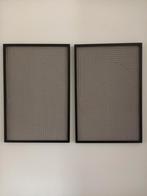 2x lijst Ikea met structuur mat 61x91 cm, Huis en Inrichting, Woonaccessoires | Lijsten, Ophalen of Verzenden, Zo goed als nieuw
