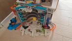 hotwheels garage, wasstraat en heel veel baandelen, Ophalen of Verzenden, Zo goed als nieuw, Complete set
