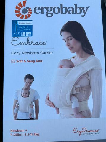 Zgan Ergobaby Embrace Soft Knit Cream beschikbaar voor biedingen