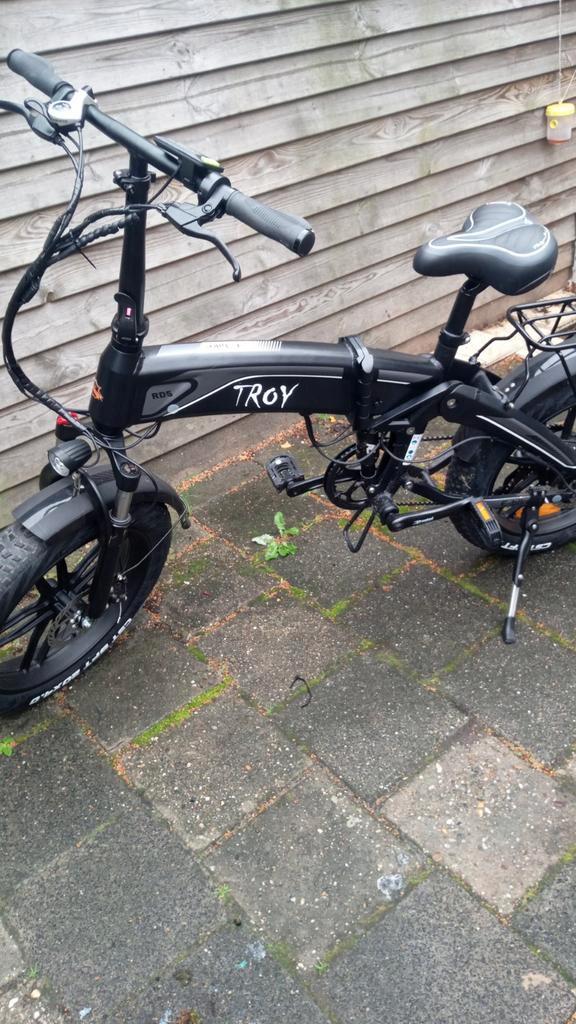 Inklapbare Fatbike - electrische vouwfiets Goed Als Nieuw!, Fietsen en Brommers, Elektrische fietsen, Zo goed als nieuw, Overige merken