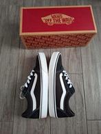 VANS WARD dames 40,5/41 suede sneakers leren schoenen zwart, Zwart, Ophalen of Verzenden, Vans, Sneakers of Gympen