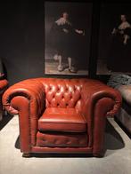 Chesterfield XL Clubfauteuil, Gebruikt, Engeland, 100 tot 125 cm, Leer