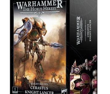 40K / HORUS HERESY: CERASTUS KNIGHT LANCER beschikbaar voor biedingen