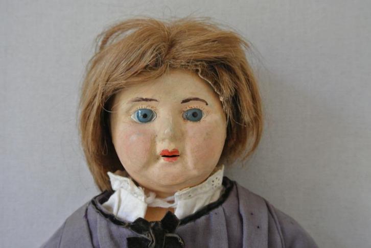 antieke Minerva pop no 5 Germany, Antiek en Kunst, Antiek | Speelgoed, Ophalen of Verzenden