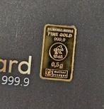 0,5 gram goudbaar, Postzegels en Munten, Edelmetalen en Baren, Verzenden, Zilver