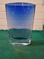 vaas krosno poland kobaltblauwe vaas, Huis en Inrichting, Woonaccessoires | Vazen, Ophalen of Verzenden, 'T Olde Gre-j, Info@toldegrej.nl