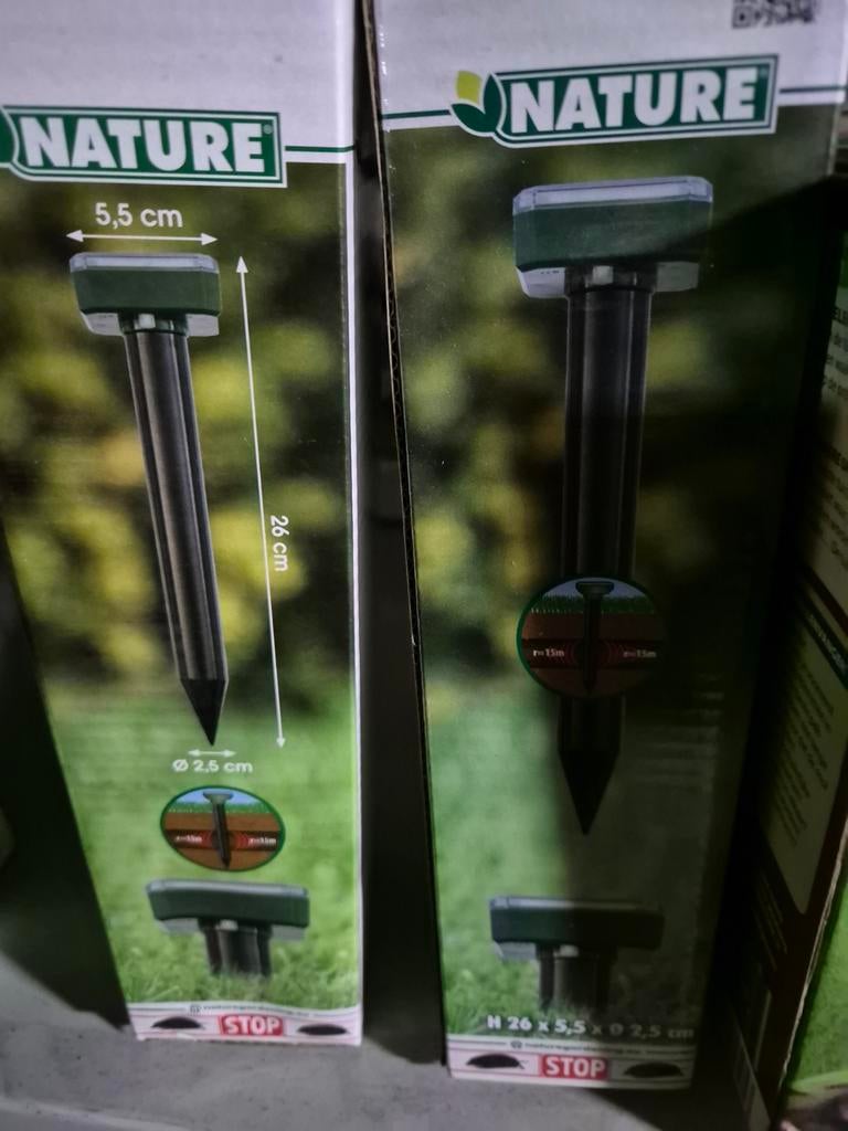 Mollenverjager solar 2 st, BSI, Nieuw, Ophalen of Verzenden, BSI