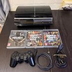 Sony PlayStation 3 CECHK04 80GB met controller en games, Spelcomputers en Games, Met games, Phat, Zo goed als nieuw, Met 1 controller