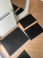 3 deurmatten zwart, Ophalen, Zo goed als nieuw