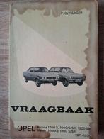 Vraagbaak Opel Ascona/Manta 1971 - 1975 door P.  Olyslager., Auto diversen, Handleidingen en Instructieboekjes, Ophalen of Verzenden