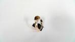 13802-6 Zilveren Ring Met Tijgeroog, Ophalen of Verzenden, Zo goed als nieuw, 17 tot 18, Met edelsteen