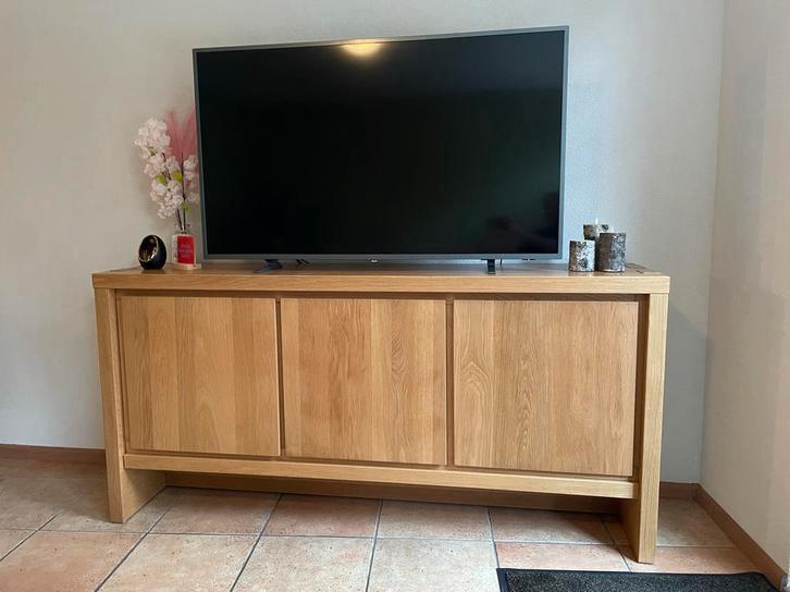 TV Meubel - Eikenhout - Karel Mintjens, Huis en Inrichting, Kasten | Televisiemeubels, Gebruikt, Minder dan 100 cm, 150 tot 200 cm