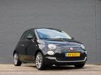 Fiat 500 1.2 Lounge LEER! PANODAK! FULLMAP NAVI! CLIMA! LM V, Gebruikt, 4 cilinders, 840 kg, Zwart