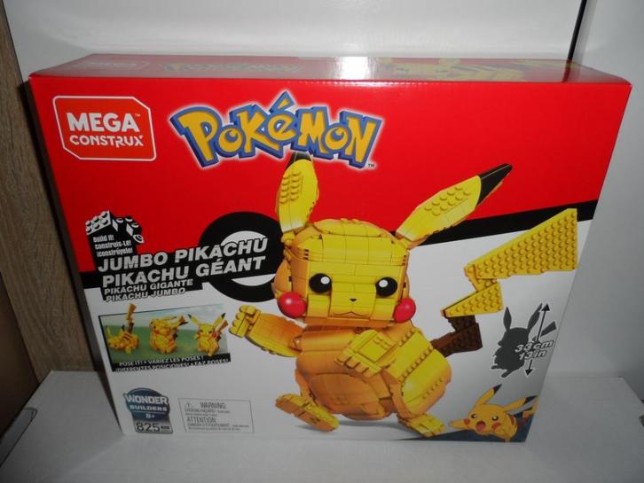 Mega Construx bouwstenen set - Pokemon - Grote Pikachu *NEW*, Kinderen en Baby's, Speelgoed | Bouwstenen, Nieuw, Megabloks, Ophalen of Verzenden