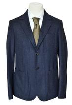 Nieuw Boglioli constructed 'tweed' jasje, colbert Mt. 48 / M, Verzenden, Maat 48/50 (M), Blauw, Nieuw