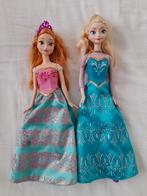 Anna en Elsa Frozen poppen, Ophalen of Verzenden, Gebruikt, Barbie