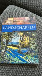 Landschappen in acrylverf Librero, Hobby en Vrije tijd, Ophalen of Verzenden, Gebruikt