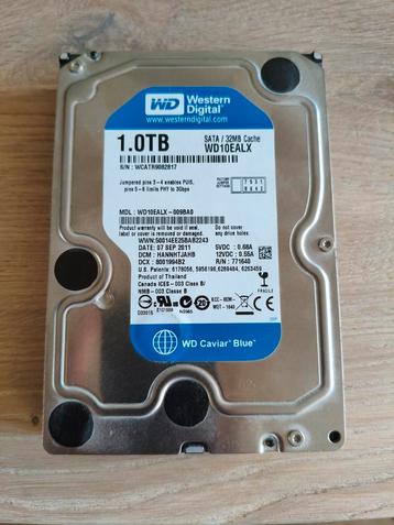 WD Blue WD10EALX 1TB HDD - SATA beschikbaar voor biedingen