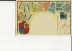 Postzegelkaart Mauritius, Overige thema's, Ongelopen, Ophalen of Verzenden