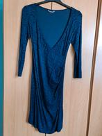 Blauw print jurkje, Blauw, Ophalen of Verzenden, Zo goed als nieuw, Maat 36 (S)
