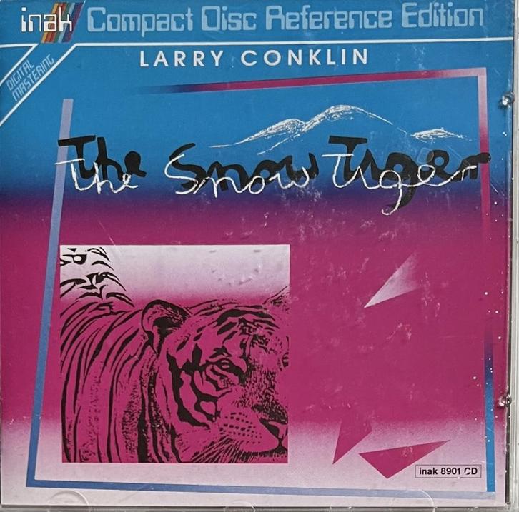 Larry conklin – the snow tiger cd nak 890, Cd's en Dvd's, Cd's | Rock, Zo goed als nieuw, Poprock, Verzenden