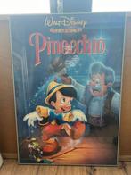 Walt Disney Pinocchio Poster, Verzamelen, Posters, Met lijst, Gebruikt, A1 t/m A3, Rechthoekig Staand