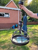 Industriële Hanglamp, Huis en Inrichting, Lampen | Hanglampen, Ophalen, Gebruikt, Glas, Minder dan 50 cm