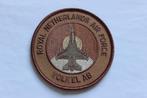 patch f-16 fighting falcon  rnlaf   desert, Verzenden, Zo goed als nieuw, Patch, Badge of Embleem