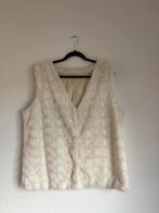 Studio Teddy bont gilet beige ecru, maat 48, Kleding | Dames, Bodywarmers, Studio, Beige, Maat 46/48 (XL) of groter, Ophalen of Verzenden