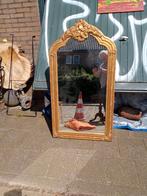 Grote spiegel met gouden lijst ongekeurd, Antiek en Kunst, Antiek | Spiegels, Ophalen