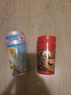 Cars en tinkerbell bekers, Ophalen, Zo goed als nieuw, Servies