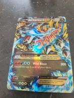 Charizard mega ex echte beetje beschadigd van 2014 en echte., Nieuw, Foil, Losse kaart, Ophalen