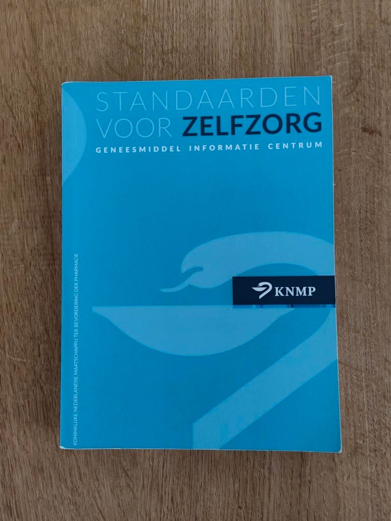 Standaard voor zelfzorg KNMP boek, Ophalen of Verzenden, Beta, Zo goed als nieuw, HBO